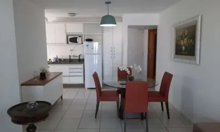 Apartamento dois quartos, suíte, decorado e mobiliado  74m2 edifício mandarim no caminho das arvores
