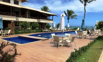 Village duplex mobiliado 3 quartos sendo 2 suites 100m2 em Itacimirim