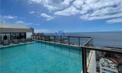 Barra Premium Apartamento quarto e sala 48,91m2 para Venda na Barra