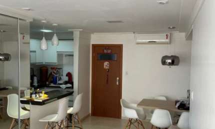 Apartamento Nascente mobiliado 2 quartos + Home sendo 1 Suíte 72m2 em Armação