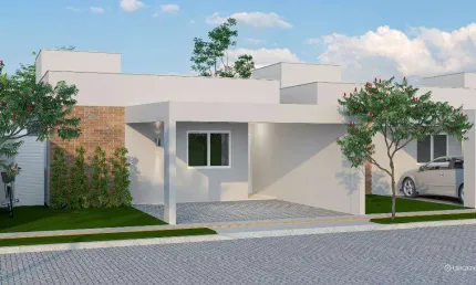 Casa em condomínio fechado com 3 quartos à venda na j, 1, parque atalaia, cuiabá por r$ 547.800