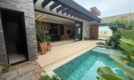 Casa em condomínio fechado à venda na Alameda Flamboyant, 3, Petrópolis, Várzea Grande por R$ 2.800.000