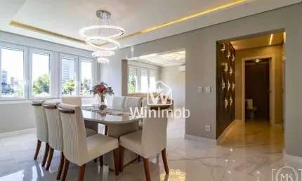 Cobertura com 3 dormitórios à venda, 250 m² por r$ 1.750.000,00 - três figueiras - porto alegre/rs