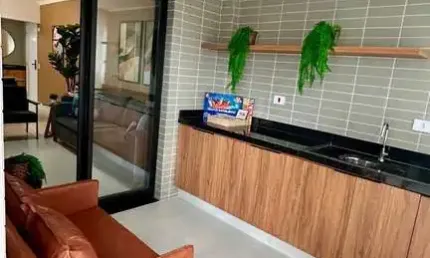 Apartamento Novo Alto Padrão 2 Suites 2 Vagas Varanda Gourmet e Vista para o Mar