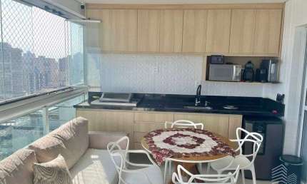 Apto 4 Dorm 3 suítes 2 Vagas Demarcadas Alto Padrão Mobiliado Vista Para o Mar
