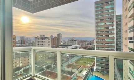 Apto 2 Dormitórios 1 Suíte 1 Vaga Lazer de Clube Vista Livre 1 Quadra da Praia