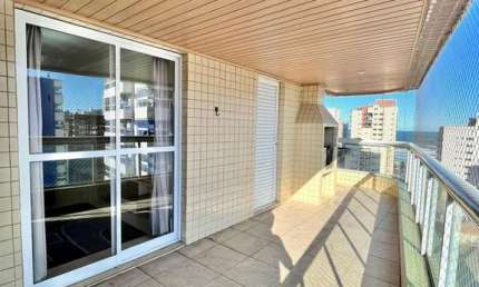 Apartamento 3 Dormitórios 2 Vagas Mobiliado Vista Pro Mar Varanda Gourmet