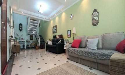 Casa com 4 quartos à venda na Rua Regente Feijó, 710, Vila Assunção, Santo André