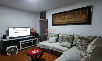 Casa Térrea no Bairro Vila Sacadura Cabral em Santo André.