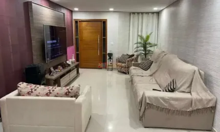 Casa com 3 quartos à venda na Rua Tiradentes, 240, Vila Assunção, Santo André
