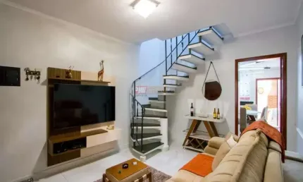 Casa com 2 quartos à venda na Rua Melvin Jones, 112, Vila Bastos, Santo André