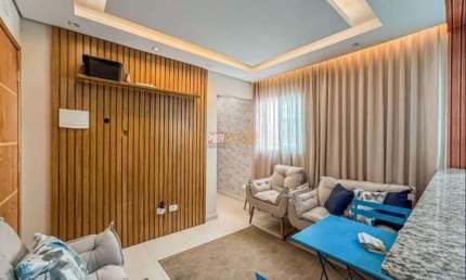 Apartamento no Bairro Vila Guaraciaba em Santo André