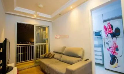 Apartamento no Bairro Villa Homero Thon em Santo André