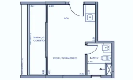 Apartamento com 1 quarto à venda na Rua Alvorada, 252, Vila Olímpia, São Paulo
