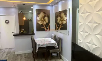 Apartamento no Bairro Vila Euclides em São Bernardo do Campo