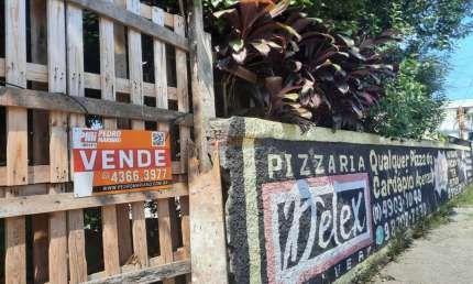 Terreno à venda na Rua Carijós, 3105, Vila Linda, Santo André