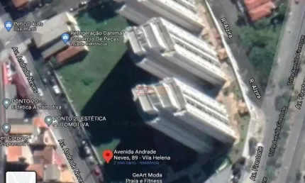 Terreno comercial para alugar na Avenida Andrade Neves, 167, Vila Helena, Santo André
