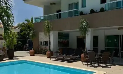 casa venda nova condominio Encontro das Águas 5 suites energia solar