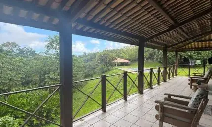 Casa térrea na lagoa com piscina - vista panorâmica