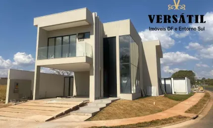 Casa para Venda em Cidade Ocidental, Residencial e Comercial Damha, 4 dormitórios, 3 suítes, 6 banheiros, 3 vagas