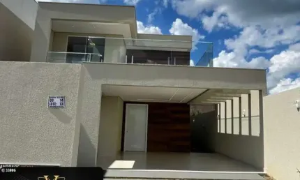 Casa Duplex para Venda em Cidade Ocidental, Residencial Villa Suiça, 3 dormitórios, 1 suíte, 4 banheiros, 2 vagas