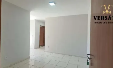 Apartamento para venda em cidade ocidental, mansões recreio mossoró, 2 dormitórios, 1 banheiro, 1 vaga