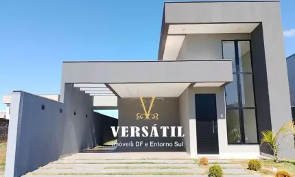 Casa em Condomínio para Venda em Cidade Ocidental, Residencial Villa Suiça, 3 dormitórios, 1 suíte, 3 banheiros, 2 vagas
