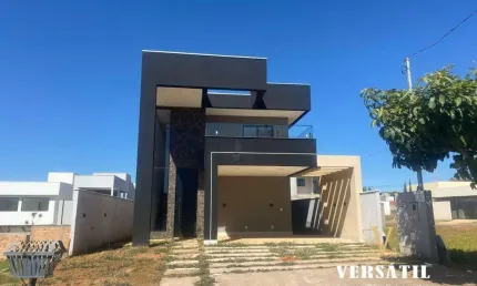 Casa em Condomínio para Venda em Cidade Ocidental, Residencial Villa Suiça, 4 dormitórios, 2 suítes, 4 banheiros, 2 vagas