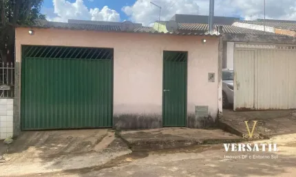 Casa em Condomínio para Venda em Cidade Ocidental, Mansões Recreio Mossoró, 2 dormitórios, 1 banheiro, 2 vagas
