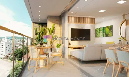 Apartamento composto por 03  dormitórios sendo 1 suíte, bairro América, Joinville, SC.