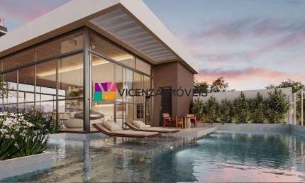 Belíssima cobertura plana com 385,20m², 4 suítes, bairro América, Joinville/SC