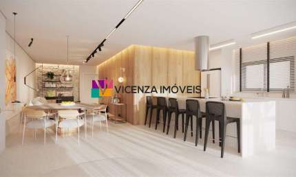 Apartamento com 3 suítes, área privativa de 141m² no bairro América, Joinville/SC.