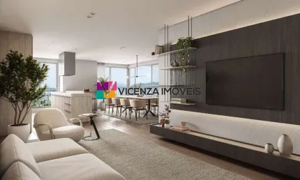 Apartamento á venda com 2 dormitórios sendo 1 suíte, bairro América, Joinville/SC.