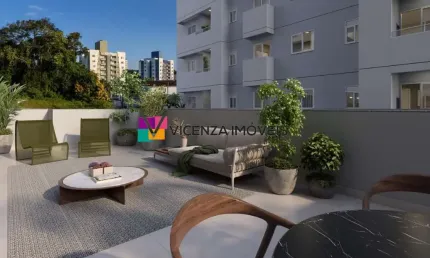 Apartamento giardino à venda, 2 quartos, sendo 1 suíte, no bairro costa e silva - joinville/sc