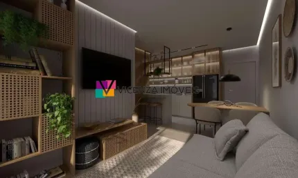 Apartamento à venda, 2 quartos sendo 1 suíte, no bairro Saguaçu - Joinville/SC