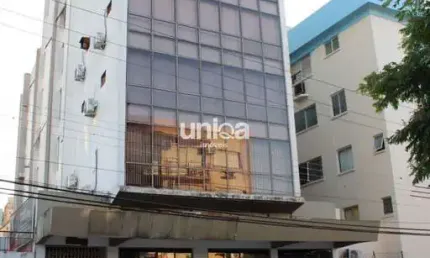 Sala comercial edifício aquarius no centro com elevador de frente