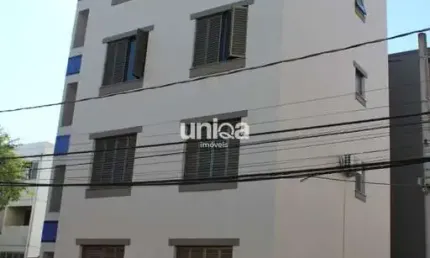 Apto 02 dorm para venda no centro de santa maria semi-mob sacada garagem - próxi