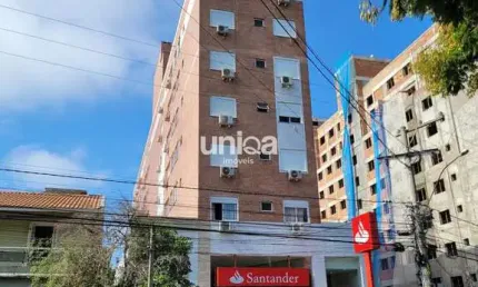 Apartamento semimobiliado de 01 dormitório com vaga de garagem churrasqueira e e