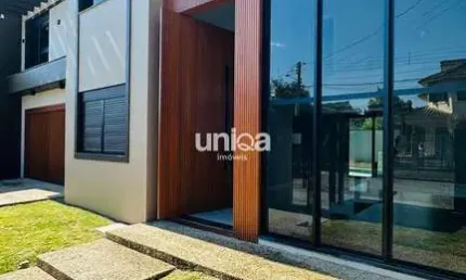 Casa nova para venda em camobi tipo sobrado alto padrão com 03 suítes + escritór