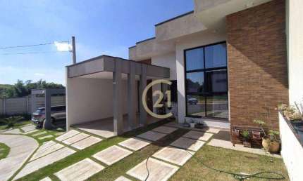 Casa com 3 dormitórios à venda, 111 m² por R$ 855.000,00 - Condomínio Vila Paraty - Indaiatuba/SP