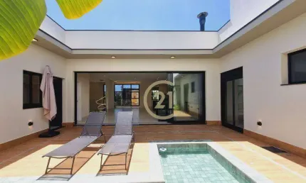 Casa assobradada à venda - Loteamento Park Gran Reserve - Indaiatuba/SP - CA2307