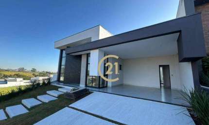 Casa térrea com 3 suítes à venda no condomínio Jardim Laguna - Indaiatuba/SP - CA2775
