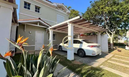 Casa Sobrado para Alugar no Condomínio Casa Bella - Casa Bella Bosque Residencial em Indaiatuba/SP - CA3109