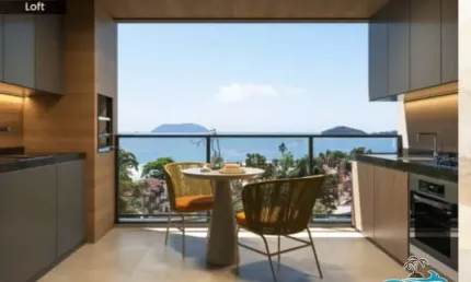 Lofts e Apartamentos a 240 metros da Praia Maranduba