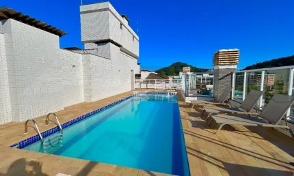 Apartamento mobiliado 2 quartos 1 suíte a poucos metros da  praia das toninhas ubatuba