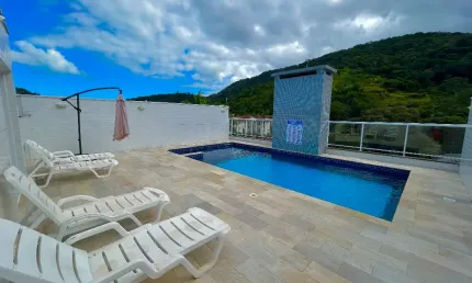 Apartamento à venda 2 quartos sendo 1 suíte, 2 vagas na praia das toninhas ubatuba
