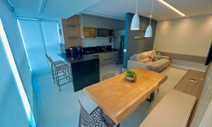 Apartamento Moderno 2 suítes na Praia das Toninhas Ubatuba