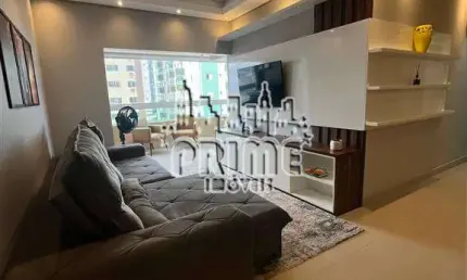 Apartamento alto padrão com  3 dormitórios, 2 vagas, frente mar - porteira fechada