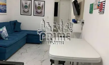 Apartamento com 1 quarto à venda na Rua Mirim, 268, Vila Mirim, Praia Grande