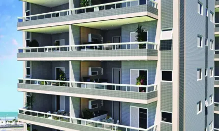 Apartamento com 3 quartos à venda na Rua Guilhermina, 192, Guilhermina, Praia Grande